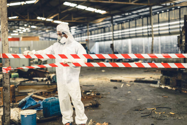 Professional Hoarding Cleanup technician working in Walnut, IA